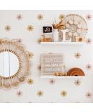 Funlife Sweet Daisy Wall Decal - Peel and Stick PVC Kids Wall Stickers for Nursery, Bedroom & Playroom Decor - Buy Online on GoSupps.com