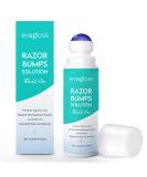 Dinocook Razor Bumps Treatment - Ingrown Hair Serum for Women and Men, After Shave Solution for Face, Bikini, Legs, and Underarms - Blue - Buy Online on GoSupps.com