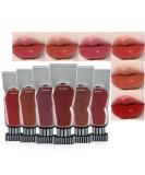 6Pcs Clear Lip Gloss Set with Mirror, Long Lasting Lip Tint, Moisturizing Liquid Lipstick and Non-Stick Cup Formula - Lip Makeup Kit - Buy Online on GoSupps.com