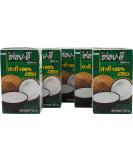 Aroy-D Coconut Milk with E435 - Pack of 5 (5 x 250ml) | Premium Quality for Cooking & Baking - International Shipping Available - Buy Online on GoSupps.com
