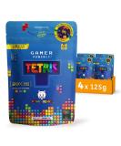 Powerbeaous gamer rubber-4x125g gummy bears in tetris shapes-gummy bears with 20% fruit juice and vitamins 8 fruity flavors tetris (8-fruit taste) 125 g (4 pack) - Buy Online on GoSupps.com