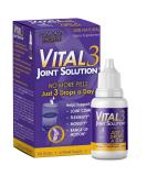 Vital 3 Joint Solution: Clinically Proven Liquid Knee Relief Supplement - Supports Joint Flexibility and Mobility - 1 Bottle - Buy Online on GoSupps.com