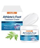 Buy Athletes Foot Cream - Fast Acting Treatment for Itchy Feet & Odor Relief - Effective Anti-Itch Formula - Buy Online on GoSupps.com