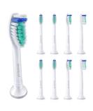Philips Sonicare Compatible Toothbrush Heads - Hard Replacement Heads for Intense Cleaning - HX7038 - 8 Pack - Buy Online on GoSupps.com