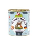 Granatapet Liebling's Meal Calf & Rabbits - Cereal-Free Sugar-Free Wet Dog Food - 6 x 800g Pack - Buy Online on GoSupps.com