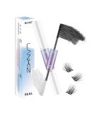 LANKIZ Cluster Lash Glue | Waterproof Bond & Seal for Wispy & DIY Extensions | 48-Hour Strong Adhesive for Individual & Strip Lashes - Buy Online on GoSupps.com