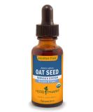 Herb Pharm Certified Organic Alcohol-Free Oat Seed Glycerite for Nervous System Support - 1 Ounce 1 Fl Oz (Pack of 1) Alcohol-free Glycerite - Buy Online on GoSupps.com