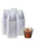 200 Clear Plastic Cups - 9 Ounce | Hard Disposable Cups | Plastic Wine Cups | Plastic Cocktail Glasses | Plastic Drinking Cups | Plastic Party Punch Cups | Party Cups | Wedding Tumblers 200 ct (9oz) - Buy Online on GoSupps.com