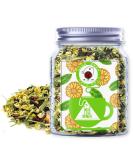 Plant Gift Peppermint Chamomile Refreshing Tea and Chamomile Lemongrass Peppermint Roselle Grape Blueberry 100% Natural Health tea Herbal Tea Loose Leaf NATURAL 70G / 2.5oz - Buy Online on GoSupps.com