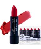 Magic Kiss Aloe Vera Color Changing Lipstick Set - 6 Pack, Red, MADE IN USA - Buy Online on GoSupps.com