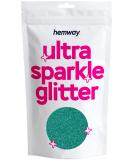 Hemway Ultra Sparkle Glitter Turquoise 100g - Multi-Purpose Epoxy Resin for Arts, Crafts, Cosmetics, and Weddings - Buy Online on GoSupps.com