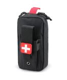LIVANS Tactical MOLLE Medical Pouch - Rip-Away EMT First Aid Kit | IFAK Trauma Bag with Cross Patch, Black - Buy Online on GoSupps.com