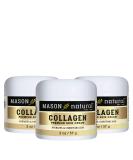 MASON NATURAL Collagen Premium Skin Cream - Anti-Aging Face and Body Moisturizer Intense Skin Hydration and Firmness Pear Scent Paraben Free 2 OZ (Pack of 3) Packaging May Vary Collagen 2 Ounce (Pack of 3) - Buy Online on GoSupps.com