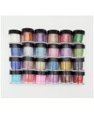 XICHEN 24 Colour Fine Acrylic Glitter Powder for Nail Art - Decoration Dust Powder - Buy Online on GoSupps.com