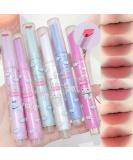 6 Colors Cute Love Lipstick Set - Heart Shape Velvet Matte Waterproof & Long Lasting Lip Clay for Girls - Buy Online on GoSupps.com