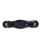 Merauno Lambwolle Konturgurt Saddle Belt | Anatomical Dressage Belt in Merino Wool | Slip-Resistant | 75cm | Nature Black Brown Anthracite - Buy Online on GoSupps.com
