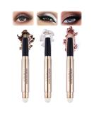 Miioto Eyeshadow Stick Set - 3 PCs Cream Makeup Pens Waterproof Eye Brightener & Smoky Eyeshadow Crayon with Brush - Buy Online on GoSupps.com