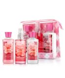 Vital Luxury Bath  Body Care Travel Set - Home Spa Set with Body Lotion Shower Gel and Fragrance Mist (Japanese Cherry Blossom) - Buy Online on GoSupps.com