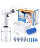 Electric Ear Wax Removal Kit with Light | Safe & Effective Ear Cleaning | FSA HSA Eligible | 4 Pressure Modes & Complete Ear Irrigation Set - Buy Online on GoSupps.com
