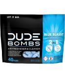 DUDE Bombs Toilet Stank Eliminator - 1 Pack, 40 Pods - Fresh Scent 2-in-1 Stank Eliminator + Toilet Bowl Freshener  Refreshing Blend of Lavender, Cedar, Lime, and Eucalyptus - Buy Online on GoSupps.com