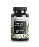 Iron 20mg (made of ironbi glycinate) per capsule-with 42mg natural vitamin C-vegan tasteless-180 gastrointestinal capsules-premium-raw material: ferrocheltm (iron-cheek) - Buy Online on GoSupps.com
