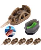 6-Piece Inline Method Feeder Set for Carp Fishing | Multi-Weight Fishing Accessories (20g 30g 40g 50g 60g) - International Shipping Available - Buy Online on GoSupps.com