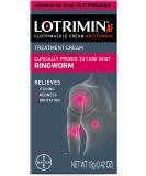 Lotrimin AF Ringworm Cream, Clotrimazole 1%, Clinically Proven Effective Antifungal Treatment of Most Ringworm, For Adults and Kids Over 2 years, Cream, .42 Ounce (12 Grams) - Buy Online on GoSupps.com