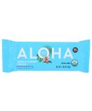Aloha Organic Vanilla Almond Crunch Protein Bars - 14g Plant-Based Protein Gluten-Free Non-GMO USDA Certified Organic 12 Pack - Buy Online on GoSupps.com