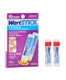 WartStick Maximum Strength Salicylic Acid Wart Remover 2 Pack 0.4 Oz - Common and Plantar - Buy Online on GoSupps.com