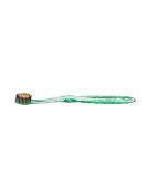 Novacare Green Toothbrush with Refined Gold & Bamboo Charcoal Bristles - Premium Eco-Friendly Dental Care - Buy Online on GoSupps.com