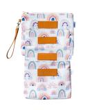 Diaper Bag Organizing Pouches (Set of 4) - Rainbow Diaper Bag Organizer Pouches - Baby Diaper Clutch Bag  Wet Bag  Mama Bag  Snacks Diaper Bag Insert - Waterproof Lining - Diaper Bag Organizer Insert - Buy Online on GoSupps.com