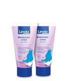 Linola Baby & Child Wound Protection Cream - 2x50 ml | Sensitive Diaper Area Skin Care | Protects Delicate Skin from Irritation - Buy Online on GoSupps.com