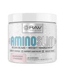 Amino Slim: Vegan BCAA Weight Loss Drink for Women | Post-Workout Recovery & Fat Burning | Appetite Suppressant & Metabolism Booster | Stress Relief | Raspberry Lemonade - 5.29 oz - Buy Online on GoSupps.com