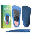 Plantar Fasciitis Heel Inserts - Welnove Arch Support Cushions for Foot Pain Relief Anti-Slip Orthotic Insoles for Flat Feet & Heel Spurs - Women s Size 6-10 Blue - Buy Online on GoSupps.com