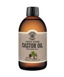 Natural Planet Castor OIl 500ml Cold Pressed Premium Quality 100% Pure Hexane-Free Non GMO Versatile Usage Eyelashes Eyebrows and Hair growth Castor Oil 500 ml (Pack of 1) - Buy Online on GoSupps.com