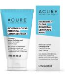 Acure Incredibly Clear Charcoal Lemonade Mask 1.7 fl oz - Purifying Facial Treatment - Buy Online on GoSupps.com