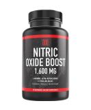 Double Dragon Organics Nitric Oxide Booster Supplement - 1600mg Extra Strength L-Arginine, Citrulline Malate & Alpha-Ketoglutarate for Muscle Growth, Vascularity & Energy - 60 Count - Buy Online on GoSupps.com