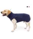Buy Lianzimau Large Dog Fleece Sweater - Warm Winter Coat for Small & Medium Dogs - Cozy Dog Jacket (1 Pack) - Blue - Buy Online on GoSupps.com