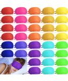 200 Piece Individually Wrapped Eye Mask Cover Blindfolds for Party Games Team Building and Travel - Adjustable Strap for Women Men Kids - 10 Colors - Buy Online on GoSupps.com