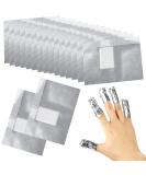 Sularpek 100 Pcs Foil Nail Wraps with Pre-attached Cotton Pads - Nail Foil Aluminium Remover for Gel Nails - Manicure and Pedicure Nail Art Cleaner - Buy Online on GoSupps.com