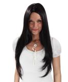 Buy WIG ME UP 3217-2 Black Long Straight Wig - 75 cm Middle Parting Hair (1 Pack) for International Shipping - Buy Online on GoSupps.com