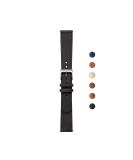 Withings Limited Edition Wristband | Lemon, 18 mm Leather 18mm Black - Silver Buckle - With Stitching - Buy Online on GoSupps.com