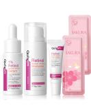 Shop Retinol Serum Skincare Set | Anti-Aging Face Care Kit for Women | Hydrating Moisturizer Eye Cream & Mask | International Shipping Available - Buy Online on GoSupps.com