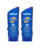 Coppertone SPORT Sunscreen Lotion SPF 50 - Water Resistant Broad Spectrum Pack 7 Fl Oz Bottle (2 Pack) - Buy Online on GoSupps.com