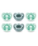 NUK Comfy Pacifiers 0-6 Months - 6 Pack | Shop Now and Soothe Your Baby - Buy Online on GoSupps.com