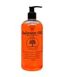 Salmon Oil - 100% Crystal Clear & Pure for Dogs and Cats-500ml - Buy Online on GoSupps.com