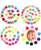 YISSION 200 Pcs Mini Hair Clips Flower Clips Butterfly Hair Clips Heart Hair Clip Rose Claw Clips 90s Hair Accessories for Girls Women School Party Gifts Assorted Color 12 random colors-bright - Buy Online on GoSupps.com
