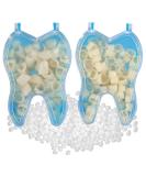 Temporary Tooth Caps & Crowns - Dental Repair Veneers for Front & Molar Teeth | 100 Pieces - Buy Online on GoSupps.com