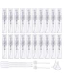 BENECREAT 80PCs 2ml Mini spray bottles of a transparent empty perfume robber made of clear plastic with 6PCs 1ml transfer pipettes 2PCs funnel and 2PCs plastic pump for perfume trips clearly 2 ml - Buy Online on GoSupps.com
