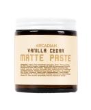 Arcadian Grooming Vanilla Cedar Matte Hair Paste - Vegan | 4 oz - Buy Online on GoSupps.com